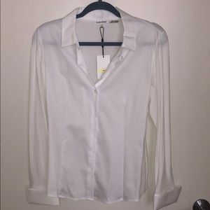 NTW Calvin Klein white buttondown